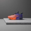 Orange and purple gradient color running shoes, breathable, shock-absorbing and lightweight sports shoes Item Picture